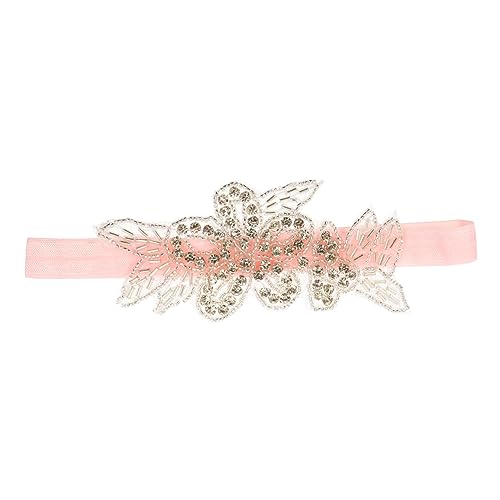Ipetboom Kopfband Mit Strass Blumen-design Verstellbar Für Kleinkinder Für Geburtstage Und Fotoshootings Junge Mädchen Haarschmuck Für Mädchen von Ipetboom