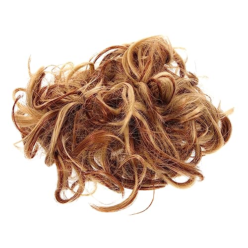 Ipetboom Stück Gummiseil Elastische Locken Haarknoten Erweiterungen Hochsteckfrisur Haar Accessoires Haar Accessoires Für Frauen Unordentlicher Dutt Lockiges Haar Dutt von Ipetboom