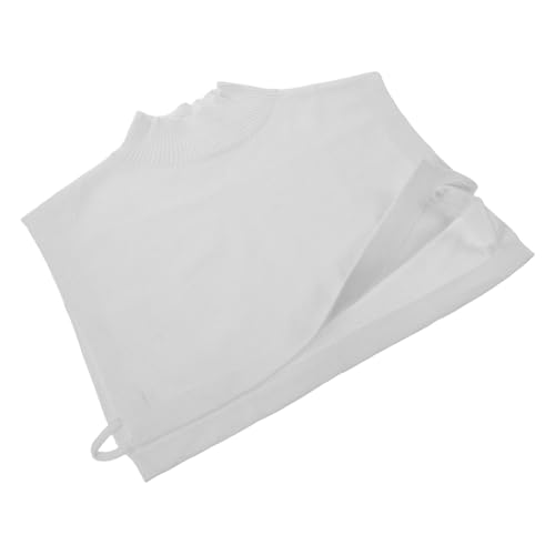 Ipetboom Detachable Collar Für Damen Weißer Fake Rollkragen Gestrickter Kragen Für Stilvolles Accessoire Für Herbst Und Winter Vielseitig Kombinierbar von Ipetboom