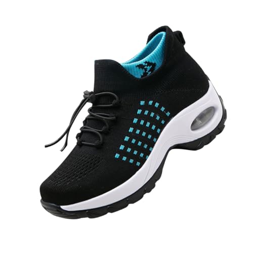 Ipetboom Stylische Damen Sportschuhe mit Atmungsaktiver Luftkissensohle rutschfeste Freizeitsneaker für Frühling und Herbst Komfortable Polsterung und Stabile Fersenkonstruktion von Ipetboom