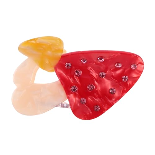 Ipetboom Einzigartige Haarspangen Im Pilz-design Für Frauen Acetat-material Bequemes Tragen Für Alltägliche Anlässe von Ipetboom