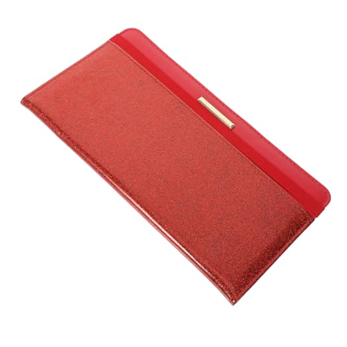 Ipetboom Reisepasstasche Aus Pu-Material Dokumenten-Organizer Für Reisepässe Personalausweise Und Mitarbeiterkarten Ticket-aufbewahrungshalter Leicht Und Tragbar von Ipetboom