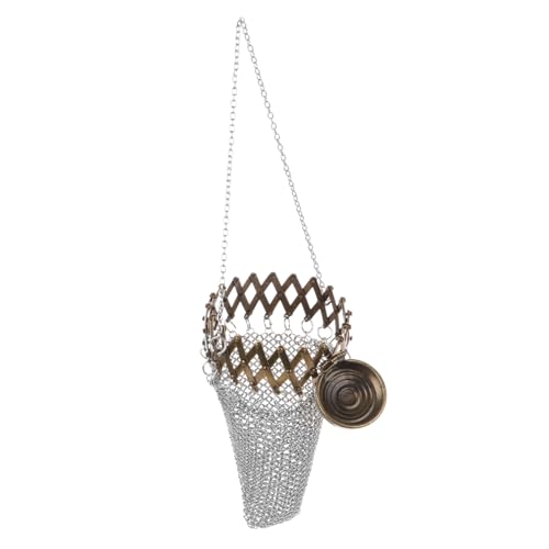 Ipetboom Geldbörse Aus Metallgeflecht in Vintage-Stil Handgefertigt Kleiner Damen-münzbeutel Reise-geldbörse Aus Eisen Praktische Für Geld Und Kleingeld von Ipetboom