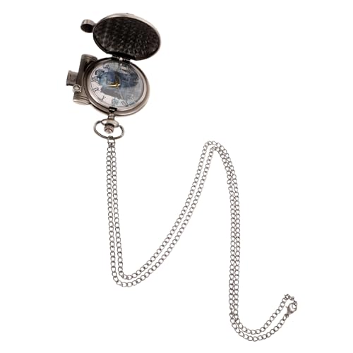 Ipetboom Vintage Taschenuhr Männer Frauen Retro Taschenuhr Mit Kette Mechanische Gravierbare Uhr Langlebige Legierung Mit Präziser Zeitmessung Für Stilvolle Anlässe Und Geschenke von Ipetboom