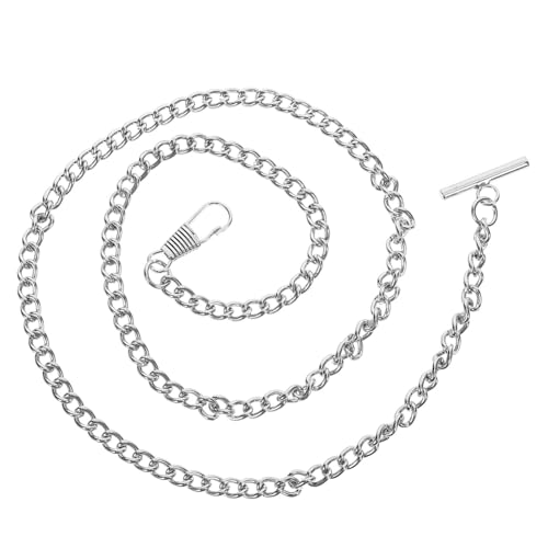 Ipetboom Taschenuhrkette Schmuck Silber Vintage Uhrengürtelketten Damenanzug Accessoires Herren Sterling Dekorative Geldbörsenkette Smoking Taschenuhr Und Kettenaccessoire Größe von Ipetboom