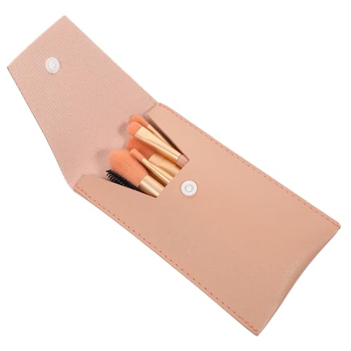 Ipetboom Teiliges Mini Make Up Pinsel Rosa Holzgriff Kompakt und Langlebig Geeignet für Loose Powder Blusher und Concealer Beauty Tool für Frauen für Reisen und Alltag von Ipetboom