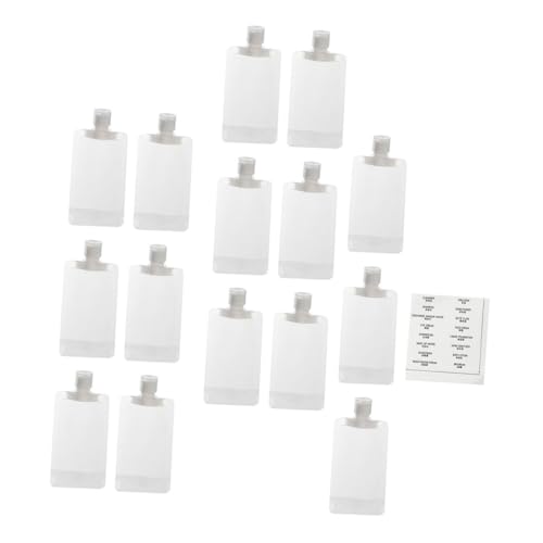 Ipetboom Teiliges Reise kosmetikbeutel Transparentes Lotion Nachfüllbeutel Pet Behälter für Shampoo Duschgel Hautpflege Kosmetiktaschen für Damen und Herren Ipetboom Teiliges Reise kosmetikbeutel Transparentes Lotion Nachfüllbeutel Pet Behälter für Shampoo Duschgel Hautpflege Kosmetiktaschen für Damen und Herren von Ipetboom