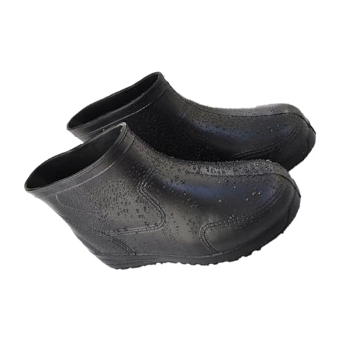 Ipetboom Thickened Low Canister Rain Shoes Schwarz rutschfeste Abriebfeste Säurebeständige Regenstiefel mit Stabiler Sohle für Herren für Nasse und Rutschige Umgebungen Ipetboom Thickened Low Canister Rain Shoes Schwarz rutschfeste Abriebfeste Säurebeständige Regenstiefel mit Stabiler Sohle für Herren für Nasse und Rutschige Umgebungen von Ipetboom