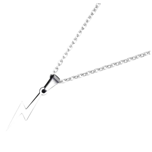 Ipetboom Titanstahl Herren Halskette mit Stilvollem Anhänger Modisches Schmuck Accessoire für Alltag und Langlebig und Gefertigt Kombinierbar zu Verschiedenen Outfits von Ipetboom