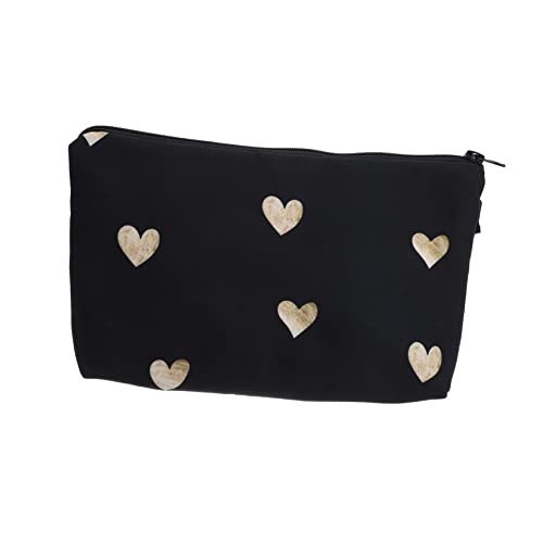 Ipetboom Damen Kosmetiktasche Druckmuster Kleine Tragbare Make-up Aufbewahrungstasche Für Urlaub Gym Und Alltag Große Kapazität Für Lippenstift Zahnbürste Und von Ipetboom