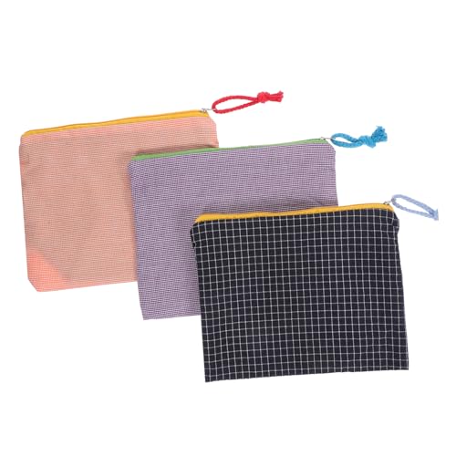 Ipetboom Make-up-Tasche Mit Reißverschluss Für Damen Tragbare Reise-Organizer-Tasche 3-teiliges Set von Ipetboom
