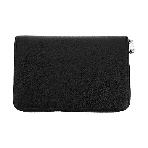Ipetboom Tragbare Multi Card Slot Brieftasche Hochwertigem PU mit Vollem Reißverschluss für Schule Arbeit und Freizeit Große Kapazität für Bargeld Schlüssel von Ipetboom