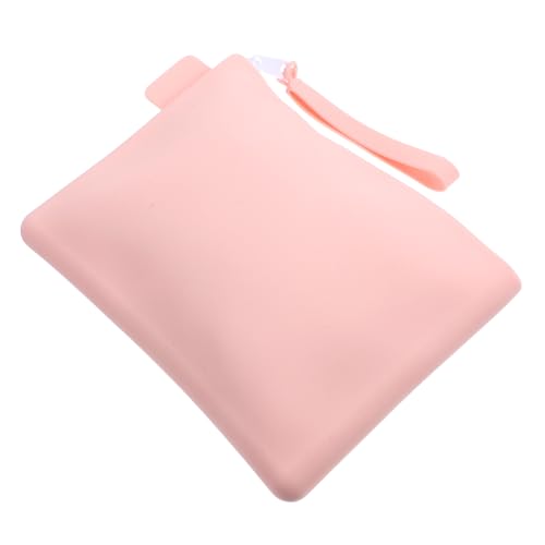 Ipetboom Tragbare Silikon Münztasche Kleiner Geldbeutel Damen Zippered Kleine Geldbörse Für Alltag Reisen Schule Arbeit von Ipetboom