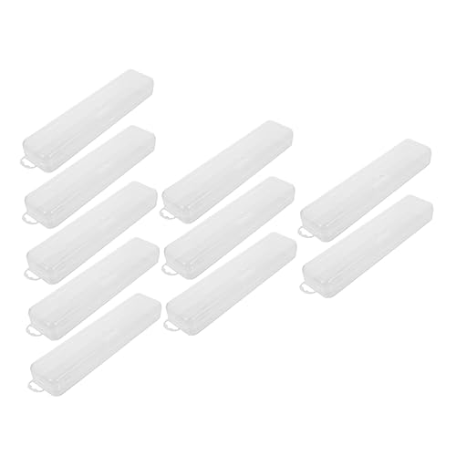 Ipetboom Portable Zahnbürstenhalter Transparente Zahnbürstenbox Mit Deckel Teiliges Für Reisen Vielseitig Einsetzbar Für Zahnbürsten Besteck Und Kosmetikartikel von Ipetboom