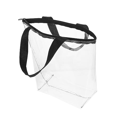 Ipetboom Transparente Reißverschlusstasche Tragetasche Für Damen Transparenter Kulturbeutel Toilettenartikel-Organizer Reise-Kosmetiktasche Geschenk Werkzeugkasten PVC Frau von Ipetboom