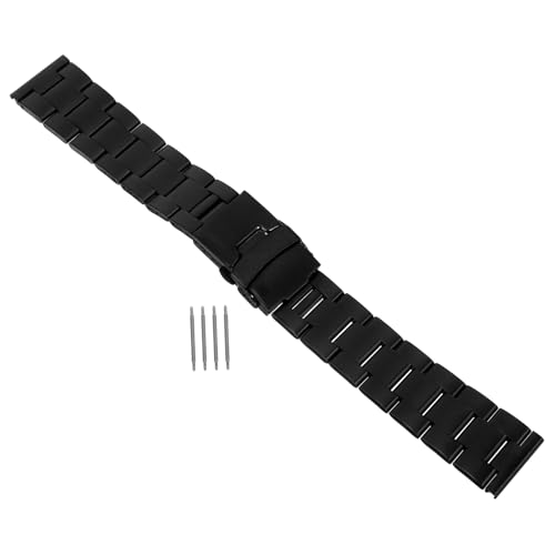 Ipetboom Uhrenarmband – 20 Mm Edelstahl Poliertes Uhrenarmband Mit Schnalle – Für Herren Und Damen Business Und Freizeitkleidung von Ipetboom