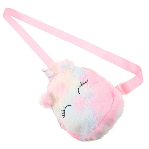 Ipetboom Einhorn-umhängetasche Mit Schultergurt Für Kleine Mädchen Cartoon-umhängetasche Für Mädchen Sicher Und Organisiert von Ipetboom