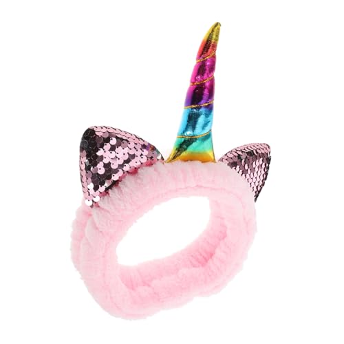 Ipetboom Unicorn Makeup Headband Elastisches Haarband Für Gesichtspflege Sport Und Schminken Rosa Junge Mädchen Und Damenaccessoire Weichem Korallenfleece Rutschfest Und Ipetboom Unicorn Makeup Headband Elastisches Haarband Für Gesichtspflege Sport Und Schminken Rosa Junge Mädchen Und Damenaccessoire Weichem Korallenfleece Rutschfest Und von Ipetboom
