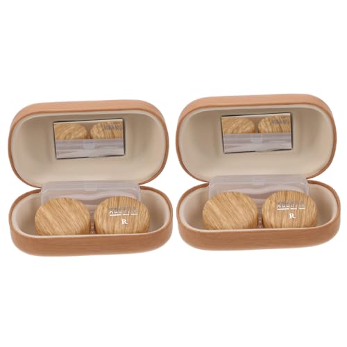 Ipetboom Unsichtbare Linsenbox Linsenhalter Aus Kunststoff Für Unterwegs 2 Stück/1 Set Träger Kosmetikbehälter Ipetboom Unsichtbare Linsenbox Linsenhalter Aus Kunststoff Für Unterwegs 2 Stück/1 Set Träger Kosmetikbehälter von Ipetboom