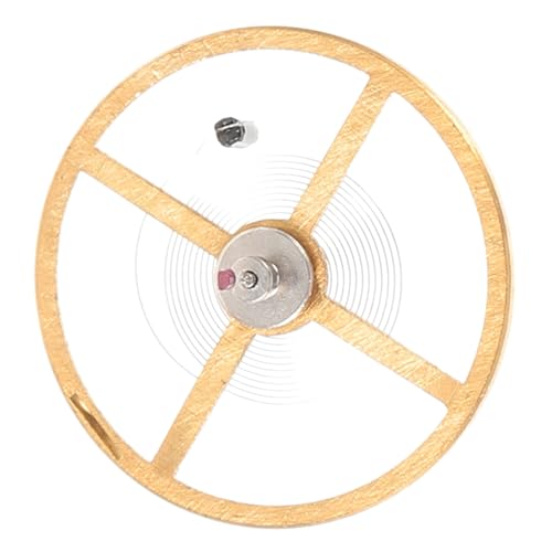 Ipetboom Verschleißfestes Legierungs Balance Rad Ersatzteil für Herren und Damenuhren Präzises Einfach zu Installierendes Reparaturzubehör für Uhrmacher und Uhrenliebhaber von Ipetboom