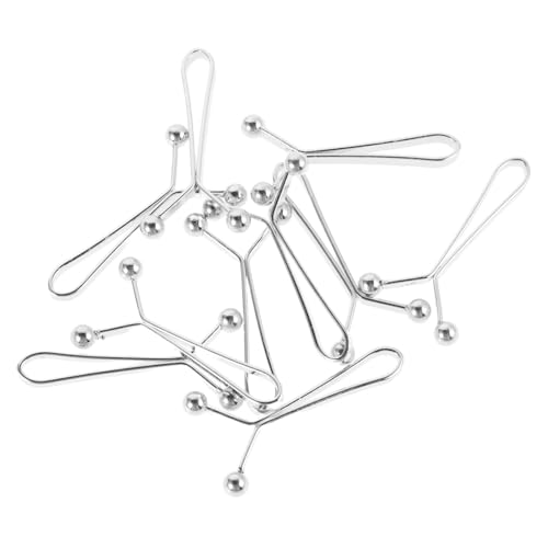 Ipetboom Verstellbare Schalnadel 10 Stück Hijab-clip Metall-schalnadel Bequeme Passform Schal-clips von Ipetboom