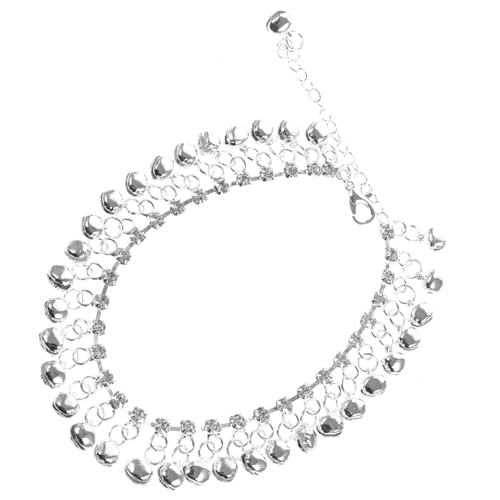 Ipetboom Verstellbares Fußkettchen mit Metallglöckchen und Tasseln Boho Schmuck für Frauen und Mädchen Langlebiges Sommer Accessoire Individualisierbar Modischer Ethno Stil von Ipetboom