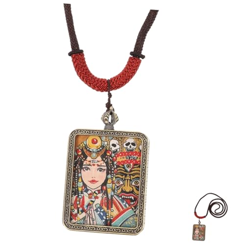 Ipetboom Vintage Anhänger Halskette für Damen und Herren Retro Charm Kette mit Design für Partys und Besondere Anlässe und Ipetboom Vintage Anhänger Halskette für Damen und Herren Retro Charm Kette mit Design für Partys und Besondere Anlässe und von Ipetboom