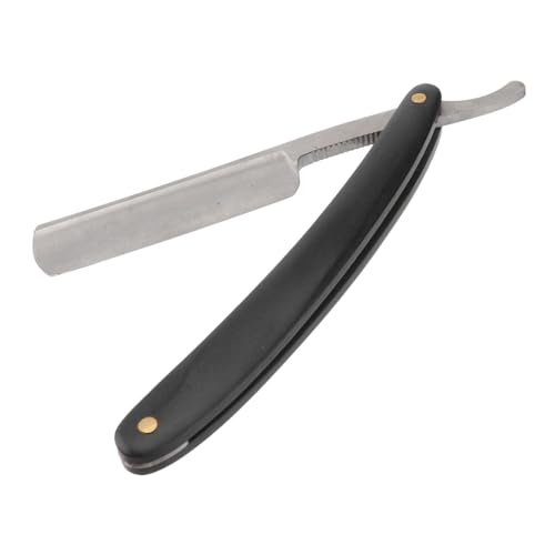Ipetboom Vintage Bart Rasierer Manuell Dünn Klingenschneide Sicherer Barber Rasiermesser Herren Bartpflege Werkzeug für Saubere Rasur und Komfortable Anwendung von Ipetboom
