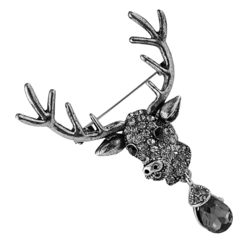 Ipetboom Anstecknadel Aus Legierung Brosche Pin Tierbrosche Für Kleidung Schal Hut Dekorative Schnalle Brosche Mit Geweih Design von Ipetboom