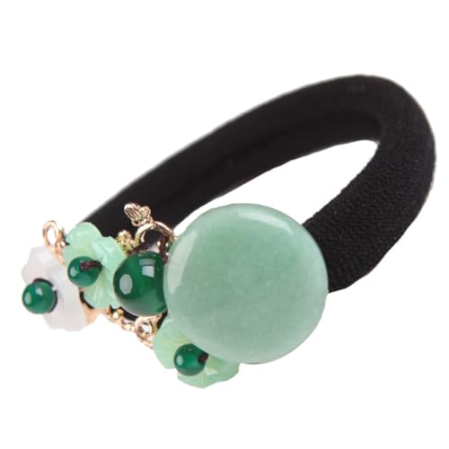 Ipetboom Vintage Frauen Haargummi Mit Blumen Retro Haargummi Für Damen Und Mädchen Geeignet Für Und Andere Chinesische Kleidung Für Besondere Anlässe Bequem Und Stabil von Ipetboom