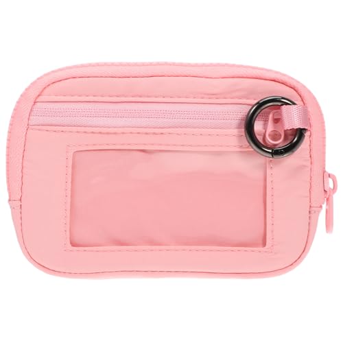 Ipetboom Vintage Damen Nylon Clutch mit Reißverschluss und Snap Clip Kleine Handgelenktasche Multifunktionale Brieftasche für Münzen Karten und Reise Robuste und Kompakte Handtasche von Ipetboom