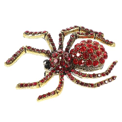Ipetboom Vintage Spinnen Brosche Pin für Halloween Retro Anstecknadel für Damen Herren Kreatives für Partys Besondere Anlässe Ipetboom Vintage Spinnen Brosche Pin für Halloween Retro Anstecknadel für Damen Herren Kreatives für Partys Besondere Anlässe von Ipetboom