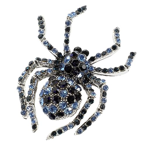 Ipetboom Vintage Spinnen Brosche für Damen Retro Anstecknadel mit Kreativer Spinnenform für Halloween Feiern Modisches Accessoire für Kleidung Taschen Rucksäcke von Ipetboom