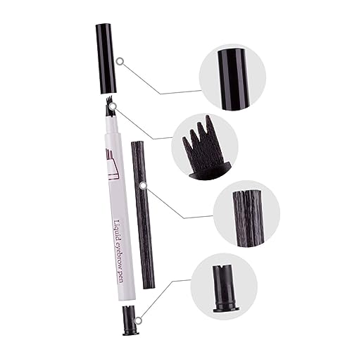 Ipetboom Flüssiger Augenbrauenstift Mit Vier Spitzen Wasserfest Und Schweißfest Schnelltrocknend Für Frauen Zum Zeichnen Natürlicher Augenbrauen von Ipetboom