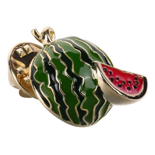 Ipetboom Wassermelonen Brosche Pin Damen Modischer Cardigan Clip Schmuck Anstecker Kreative Obst Form Revers Abzeichen für Pullover Schal Kleidungsstücke Ipetboom Wassermelonen Brosche Pin Damen Modischer Cardigan Clip Schmuck Anstecker Kreative Obst Form Revers Abzeichen für Pullover Schal Kleidungsstücke von Ipetboom