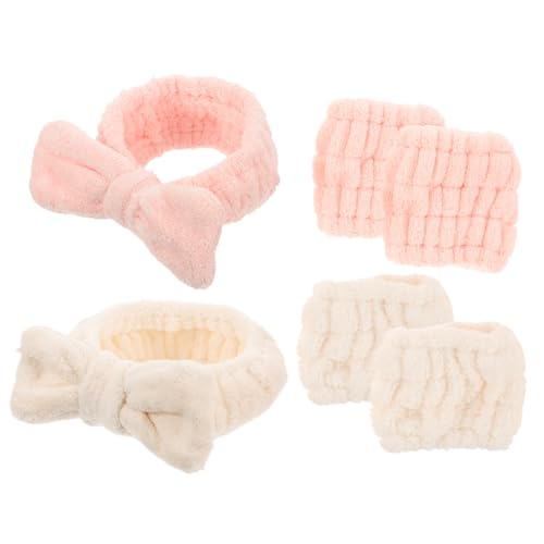 Ipetboom Gesicht Stirnband Spa Haarbänder Handgelenk Bands Hautpflege Make-up Zubehör Nette Haar Accessoires von Ipetboom