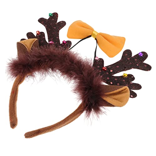 Ipetboom Rentier-geweih-stirnband Weihnachts-haarreif Fliege Lustig Bezaubernd Für Weihnachtsfeiern Familientreffen Ipetboom Rentier-geweih-stirnband Weihnachts-haarreif Fliege Lustig Bezaubernd Für Weihnachtsfeiern Familientreffen von Ipetboom