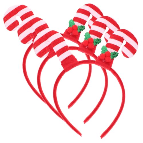 Ipetboom Weihnachts-zuckerstangen-kopfbedeckung Stirnband Weihnachts-haar-accessoires Für Damen Herren Jungen Und Mädchen Urlaubsparty von Ipetboom