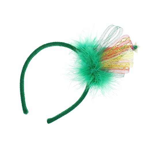 Ipetboom Weihnachtsbaum Haarband Mit Lichtern Kreative Kopfbedeckung Für Frauen Und Mädchen Festlicher Weihnachtskopfschmuck Für Partys Und Feiern von Ipetboom