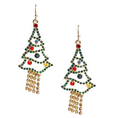 Ipetboom Weihnachtsbaum Ohrringe Damen Weihnachtsdeko Ohrhänger Festival Ohrschmuck Kreative Christbaum Schmuck für Frauen und Mädchen Ipetboom Weihnachtsbaum Ohrringe Damen Weihnachtsdeko Ohrhänger Festival Ohrschmuck Kreative Christbaum Schmuck für Frauen und Mädchen von Ipetboom