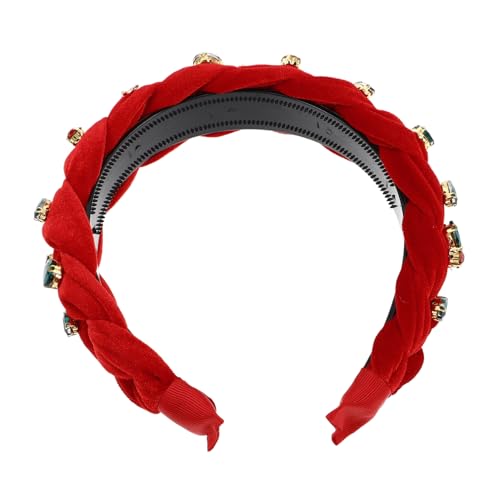 Ipetboom Weihnachts-accessoires Schneeflocken-haarbänder Modisches Breites Stirnband Für Partykostüme von Ipetboom