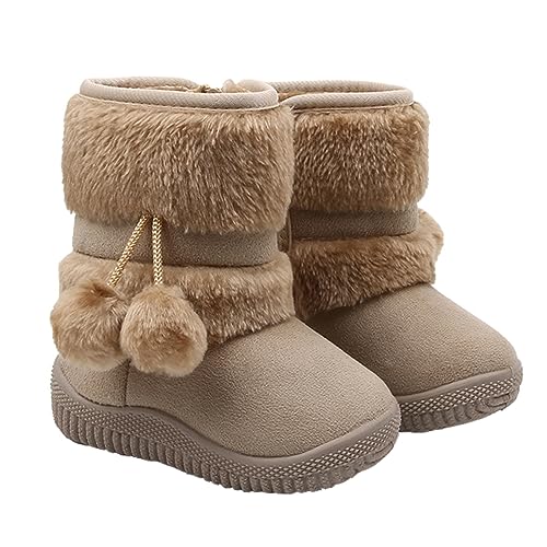 Ipetboom Schneestiefel Für Mädchen Winterschuhe Für Kleinkinder Strapazierfähig Und Sicher Komfortabel Und Warm Zum Laufenlernen von Ipetboom
