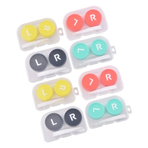 Ipetboom Wirklich Nützlicher Linsen-aufbewahrungs-Organizer 8-teilige Linsenbox Aus Pp-Material Einfach Zu Bedienender Linsenhalter Linsenetui Für Den Täglichen Gebrauch Im Freien Farbe von Ipetboom