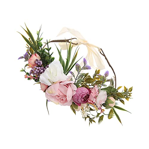 Ipetboom Wunderschöne Hochzeit Braut Krone Kopfschmuck Tiaras für Frauen Floral Haarband von Ipetboom