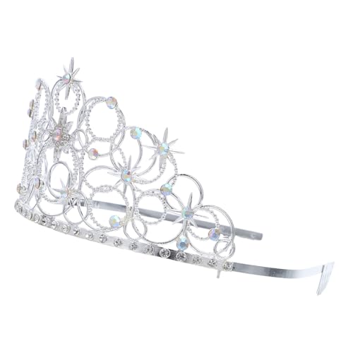 Ipetboom Zinklegierung Stern Haarreif mit Strassbesatz und Seitlichen Kämmen Stabile Braut Haarschmuck für Hochzeit Party und Auftritt Damen Schmuck Modisches Kopfschmuck Accessoire von Ipetboom