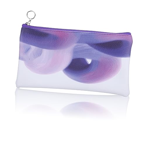 Ipetboom Handytasche Reißverschluss Tragbare Kosmetiktasche Kleine Aufbewahrungstasche für Lippenstift Make Up Multifunktionale Geldbeutel für Damen Kleiner Tasche für Reisen von Ipetboom