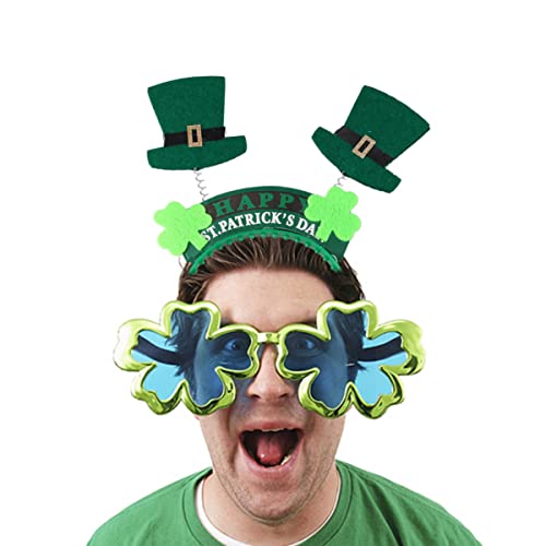 Ipetboom Haarband st patricks day haarschmuck hair accessories for girls Make-up-Haarband süße Haargummis kopfschmuck Frühlingshaarreifen Party-Haare bilden Stirnband Irland Damen von Ipetboom