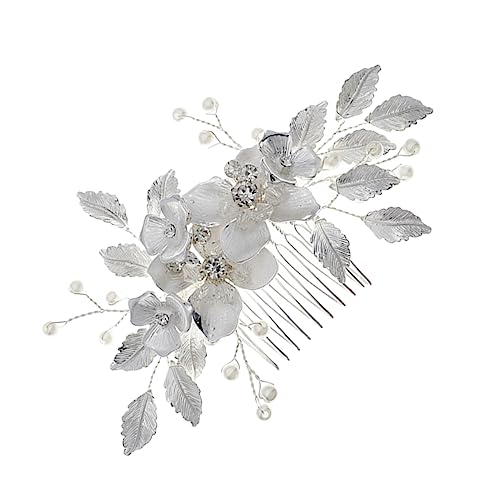 Ipetboom Braut Haarspange Braut Hochzeit Tiara Haarschmuck Brautjungfer Zinklegierung Japanisch Und Koreanisch Hochzeitsblumen Haarschmuck Für Die Braut von Ipetboom