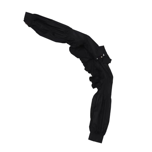 Ipetboom Fake Kragen Für Damen Abnehmbarer Stehkragen Falscher Blusenkragen Kragen Für Bauchfreie Oberteile Abnehmbare Tüllärmel Langer Laternenärmelkragen Stehkragen Für Damenhemden von Ipetboom