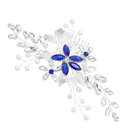 Ipetboom Haarschmuck Für Frauen Strass-kopfschmuck Hochzeit Haarkamm Blumendesign Haarkamm Haarkämme Für Frauen Blumenhaar Haarschmuck Aus Perlen Braut Haarspange Damen Handbuch Zubehör von Ipetboom